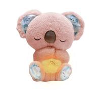 Shfebrinox Koala Rilassante con Musica per Dormire,Peluche Che Respira con Luci e Suoni Calmanti,Pupazzo Morbido per Neonati e Bambini,Ideale Compagno di Sonno Regalo Babycare