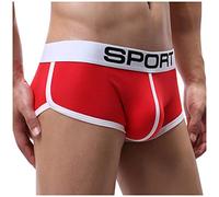 Shffuw Body Pizzo Donna Reggiseno Donna Sexy Lingerie Biancheria Intima Sexy da Uomo Pantaloncini Mutande Solide Slip in Morbido Cotone Mutandine Lingerie Hot per Sesso Completo Rosso Red M