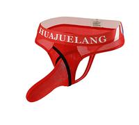 Shffuw Camicie Da Notte Da Donna Body Sexydonna Rosso Uomo Vita Bassa Underpant Tinta Unita Biancheria Intima Sexy Maglia Traspirante Butt Underpant Mutanda Sexy Lingerie Hot Donna Set Red M