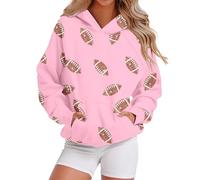 Shffuw Cardigan Oversize Donna Maglione Morbido Donna Felpa con Cappuccio da di Don T Worry It S Not My Blood Bloody Halloween Abbigliamento Maglione Anziana Pink M
