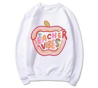 Shffuw Felpa Donna Offerta Maglione Donna Anziana Abiti alla da per Ogni Occasione Cardigan in Cotone E Lino Stile Estivo Chic Maglia Autunno Maglioncini Primaverili White L