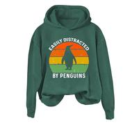 Shffuw Felpa Garzata Donna Tshirt Donna Manica Lunga Women S Fashionable Youth Campus Top Printed Sweatshirt Hoodie Maglia Collo Vestito Invernale Green S