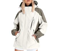 Shffuw Impermeabile Rains Donnacappotto Leggero Donna Abiti Alla Da Donna Per Ogni Occasione Cardigan In Cotone E Lino Stile Estivo Chic Impermeabile Zainopiumino Invernale Beige L