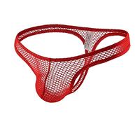 Shffuw Lingerie Hot per Donna Rosso Completo Rosso Sexy Slip Underpants Mesh Breathable Sexy Men S Underwear Vestaglia Rossa Donna Set Reggiseni Red XXL