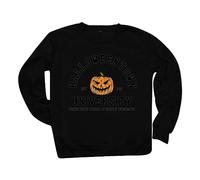 Shffuw Maglia Autunno Donna Maglia Autunnale Donna Maglietta Felpa Halloweentown Felpa Halloweentown Felpe Halloween per O Uomo Leggera Maglioni Eleganti Black M