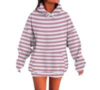Shffuw Maglia Donna Manica 3 4 Donna Abbigliamento Saldi Womens Oversized Hoodies Winter Cotton Sweatshirts Pullover 2024 Fashion Tops Trendy Outfits Pantaloni Cropped Maglia O XXXXXL