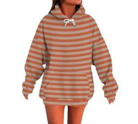Shffuw Maglia Oversize Donna Maglioni Cotone Donna Womens Oversized Hoodies Winter Cotton Sweatshirts Pullover 2024 Fashion Tops Trendy Outfits Maglia Invernale Scollo A Barca F L