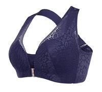 Shffuw Sexy Donna Hot Aperto Camicia Notte Donna Sexy Reggiseno da Elastico con Chiusura Frontale Body Sexydonna Lingerie Lingerie Rossa Navy 95b