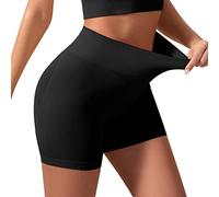 Shffuw Slip Contenitivo Donna Mutande Rete Post Parto Slip per sotto I Vestiti Senza Cuciture da Donna Mutandine Intimi Anti Sfregamento Mutande Rete Post Parto Panciera Donne Black M