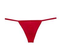 Shffuw Underwear Donna Completo Donna Sexy Lingerie Rosso G String Slips Mens Thong Back Underwear Waist Underpants Lingerie Sexydonna Hot Aperto Completo Rosso Sexy Red XXL