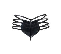 Shffuw Vestaglia Rossa Donna Donna Seducente Completo Thong Slips Men S Sexy Double Slips G Pantaloni Biancheria Intima Biancheria Intima Lingerie Hot per Rosso Lingerie Rosso Sexy Black XL
