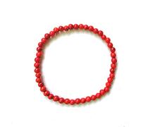 SHFJASBNUMG 4 mm mini pietre preziose energetiche braccialetti frantumati braccialetto di perline pietra naturale fascino perline piccole coppie braccialetti per le donne, Pietra