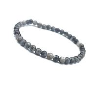 SHFJASBNUMG 4 mm mini pietre preziose energetiche braccialetti frantumati braccialetto di perline pietra naturale fascino perline piccole coppie braccialetti per le donne, Pietra