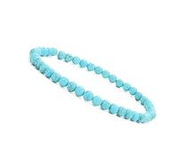 SHFJASBNUMG 4 mm mini pietre preziose energetiche braccialetti frantumati braccialetto di perline pietra naturale fascino perline piccole coppie braccialetti per le donne, Pietra