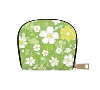 SHFJASBNUMG Borsa in pelle Anime Foresta Tulip Portafoglio Kawai Estetica Card Pack Active Commuters - per carte di transito e ID ad accesso rapido 9 x 11 cm, A18, 9X11CM