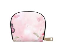 SHFJASBNUMG Borsa in pelle Anime Foresta Tulip Portafoglio Kawai Estetica Card Pack Active Commuters - per carte di transito e ID ad accesso rapido 9 x 11 cm, A21, 9X11CM