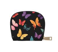 SHFJASBNUMG Borsa in pelle Anime Foresta Tulip Portafoglio Kawai Estetica Card Pack Active Commuters - per carte di transito e ID ad accesso rapido 9 x 11 cm, A41, 9X11CM