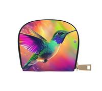 SHFJASBNUMG Borsa in pelle Anime Foresta Tulip Portafoglio Kawai Estetica Card Pack Active Commuters - per carte di transito e ID ad accesso rapido 9 x 11 cm, A20., 9X11CM