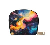 SHFJASBNUMG Borsa in pelle Anime Foresta Tulip Portafoglio Kawai Estetica Card Pack Active Commuters - per carte di transito e ID ad accesso rapido 9 x 11 cm, A17, 9X11CM