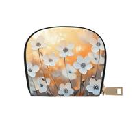 SHFJASBNUMG Borsa in pelle Anime Foresta Tulip Portafoglio Kawai Estetica Card Pack Active Commuters - per carte di transito e ID ad accesso rapido 9 x 11 cm, A23, 9X11CM