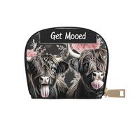 SHFJASBNUMG Borsa in pelle Anime Foresta Tulip Portafoglio Kawai Estetica Card Pack Active Commuters - per carte di transito e ID ad accesso rapido 9 x 11 cm, A42, 9X11CM
