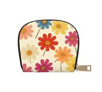 SHFJASBNUMG Palm Trees Card Pack Colorful Neon Nero Acquerello Borsa in Pelle Texture Sfondo Portafoglio Running Atleti - Vivavoce Essential Carrier 9X11CM, a13, 9X11CM