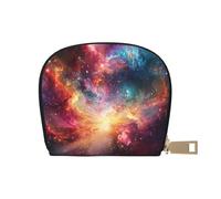 SHFJASBNUMG Palm Trees Card Pack Colorful Neon Nero Acquerello Borsa in Pelle Texture Sfondo Portafoglio Running Atleti - Vivavoce Essential Carrier 9X11CM, A21, 9X11CM