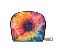 SHFJASBNUMG Palm Trees Card Pack Colorful Neon Nero Acquerello Borsa in Pelle Texture Sfondo Portafoglio Running Atleti - Vivavoce Essential Carrier 9X11CM, A14, 9X11CM