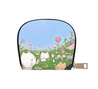 SHFJASBNUMG Portafoglio ad acquerello Foglie Carta Pack Astratto Floreale Foglie Borsa in Pelle Giocatori di Golf - Titolare della carta di iscrizione al corso 9X11CM, A8., 9X11CM