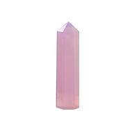 SHFTQXSLAT 1PC Opal Crystal Column Magic Wand Synthetic Quartz Hexagonal Home Ornament Gift Ornaments