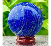 SHFTQXSLAT Crystal Lapis Lazuli Ball Blue Gemstone Ornaments (Size : 300-400g)