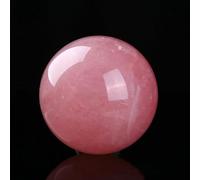 SHFTQXSLAT Decorative Ornaments Rose Quartz Magic Crystal Ball Sphere