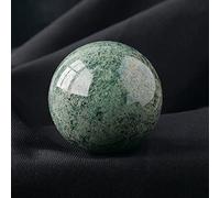 SHFTQXSLAT Fluorite Rough Stone Crystal Ball Rainbow for Decoration or Magic,Water Agate-5cm