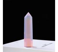 SHFTQXSLAT Opal Synthetic Quartz Crystal Column Magic Wand Heling Hexagonal Ornament Ornaments