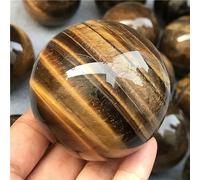 SHFTQXSLAT Tiger s Eye Quartz Crystal Sphere Ball Crystals Stones Witchcraft Crafts Home Decoration Ornaments (Size : 2-3cm)