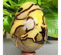 SHFTQXSLAT Turtle Back Stone Egg Shape Dragon Crystal Crack (Size : 800-850g)