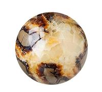 SHFTQXSLAT Turtle Back Stone Playing Ball Ornaments Longevity Crystal Stones, Ball-30~40mm