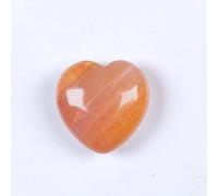 SHFTQXSLAT Various Materials Gemstones Rose Quartz Crystals Love Heart Shaped Amethyst Home Decoration (Color : Red Agate)