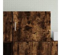 ShGaxin Armadio da parete in legno ingegneria rovere fumé 50 x 42,5 x 40 cm, mobile ausiliario, mobile da cucina, armadio da appendere, ausiliari per bagni, armadi da bagno - 846114