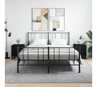 ShGaxin Comodini 2 pz Legno di ingegneria Nero 40x40x50 cm, Comodini Camera da letto, Comodino, Comodino, Comodino, Comodino, Comodino, Mobili Stanza, Mobili Camera da letto, Mobili Stanza 827615