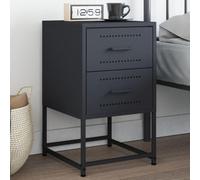 ShGaxin Comodino Acciaio Grigio Antracite 36x39x60,5 cm, Comodini Camera da letto, Comodino, Mobili Ausiliari, Mobili Camera da letto, Mobili Camera - 846462