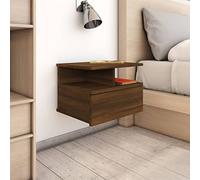 ShGaxin Comodino galleggiante, Comodino, Home Mobili, Comodino Camera da letto, Mobili Camera da letto, Mobili Camera da letto, Testiera e Stendibianchini, Bedside Table, Legno Marrone Quercia
