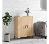 ShGaxin Credenza in legno di ingegneria quercia Sonoma 69,5 x 34 x 90 cm, mobile soggiorno, credenze per soggiorno, mobile da pranzo, mobile ausiliario, credenza cucina, credenza ingresso - 827727
