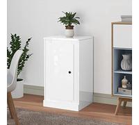 ShGaxin Credenza Legno compensato Bianco Lucido 37,5x35,5x67,5cm, Mobili Soggiorno, Mobili da pranzo, Credenza Cucina, Armadio Cucina, Mobile Bagno Ausiliare, Vetrina Salon - 816204
