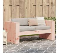 ShGaxin Divano da giardino a 2 posti in legno massello Douglas 134x60x62 cm, divano giardino esterno, divano giardino terrazza, divani in terrazza, mobili da giardino esterno - 832372