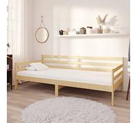 ShGaxin Divano letto con materasso in legno di pino massiccio 90 x 200 cm, struttura letto, divani da soggiorno, divano relax, divano bed, base letto, telaio del letto, rete 3083594