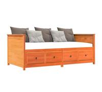 ShGaxin Divano letto in legno massello di pino marrone cera 100x200 cm, divani da salotto, divano relax - 844437