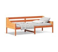 ShGaxin Divano letto in legno massello di pino marrone cera 80x200 cm, divani da salotto, divano relax - 842829