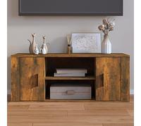 ShGaxin Mobile TV, Mobile TV, Mobile TV, Mobile TV, Mobile sotto TV, Moduli da soggiorno, Legno compensato rovere fumato 100 x 35 x 40 cm