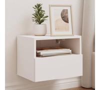 ShGaxin Mobili da Parete TV 2 pz Legno Ingegneria Bianco 40x30x30 cm, Tavolo TV, Mobile TV Soggiorno, Mobile Television, Tavolo Television, Mobili da soggiorno, Tavolo Soggiorno TV - 836841
